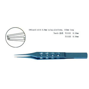 Juego de instrumentos manuales de fórceps dentales para cirugía oftálmica-Reutilizable Ligero Ecológico - Product Image 6