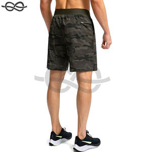 Pantalones cortos con estilo para hombre, ropa deportiva informal, pantalones cortos de entrenamiento tejidos Premium para hombre, Fitness, correr al aire libre, trotar, entrenamiento - Product Image 3