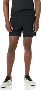 กางเกงขาสั้นผ้าตาข่ายแห้งเร็วสำหรับผู้ชายกางเกงวิ่งออกกำลังกายผ้ายืดโพลีเอสเตอร์สแปนเด็กซ์ - Product Image 4