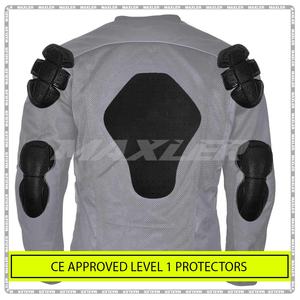 Veste de moto d'été pour femmes approuvée CE avec doublure imperméable détachable et panneaux en maille respirante - Product Image 4