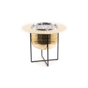 Manufacturer of Stainless Steel Mirror Polished Table Top Kitchen Accessories Dallah Heater Best Selling Handmade Luxury Heater - Product Image 4