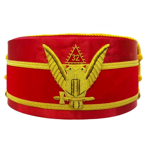 Masonic Regalia Cap Case Servicios OEM Bajo MOQ Masonic Regalia Cases Masonic Soft Cap Case para la venta - Product Image 3