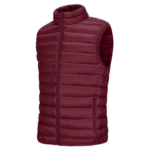 Chaleco Acolchado de Plumas para Hombre, con Capucha, para Invierno, Ropa de Trabajo, Casual, para Exteriores, Venta al Por Mayor OEM - Product Image 1