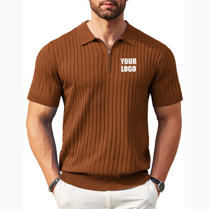 Prix de gros Fabricant pakistanais Dernier style T-shirt polo pour hommes T-shirt en coton et polyester imprimé en couleur unique - Product Image 2