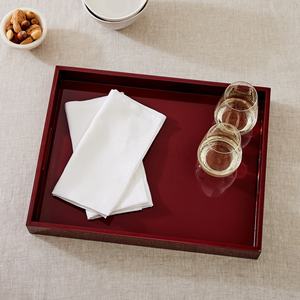 Bandeja de servicio de laca rectangular hecha a mano de alta calidad para restaurante y hotel hecha en Vietnam - Product Image 4