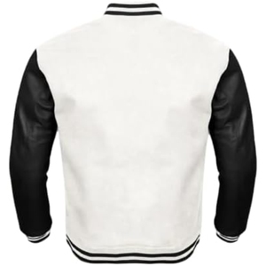 Vestes de baseball universitaires unisexes de haute qualité Kandari Sports, logo brodé sur le devant, séchage rapide, décontractées, pour l'hiver - Product Image 2