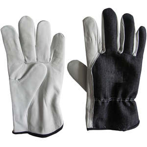 Gants de soudeur en cuir, résistants à la chaleur, gants de sécurité pour travaux industriels, gants de soudeur en cuir robustes pour conducteur - Product Image 6