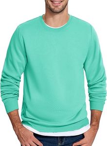 Suéter de Cuello Redondo CloudCozy SereneSwag, Estilo Sofisticado de Invierno, Comodidad Tranquila, Felpa de Poliéster/Algodón Sólido - Product Image 2