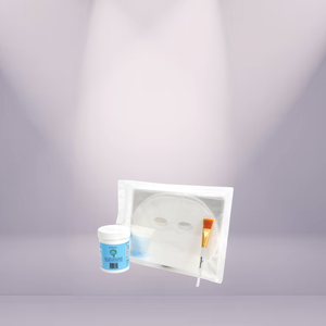 แผ่นเจลคาร์บอซี่ CO2 บูสเตอร์ผิวเปล่งประกายทันที ชุดแผ่นเพิ่มความกระจ่างใสสำหรับเตรียมงานแต่งงาน - Product Image 1