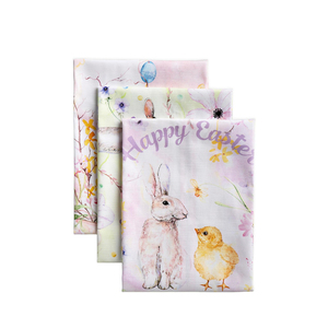 Serviette de cuisine en coton pur dernier design torchon de cuisine brodé au prix de gros - Product Image 4