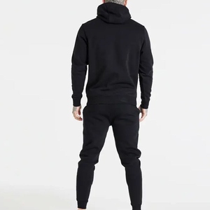 Ensemble de jogging de qualité supérieure pour hommes, survêtement de couleur personnalisée, vêtements d'hiver élégants, coupe régulière, streetwear uni, sweat-shirt et jogging - Product Image 2