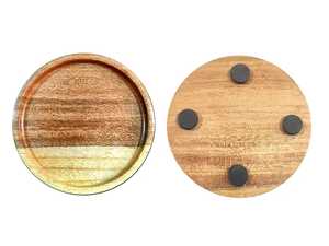 Posavasos de té de madera de nogal modernos La mejor calidad MN Exports Mats & Pads - Product Image 6
