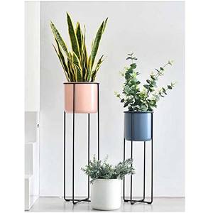 Vintage New Arrival Hot <b>Sale</b> Metal <b>Flower</b> Stand Indoor Potted Planter <b>Vase</b> Stand <b>for</b> Wedding Decoration Home Decorate Black - Product Image 1