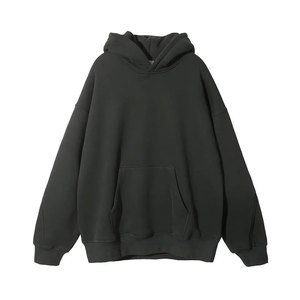Sudaderas con Capucha Extra Grandes de Felpa Francesa, Casuales, de Primavera, para Mujer, Personalizadas al por Mayor, de Algodón/Spandex, Lisas - Product Image 4