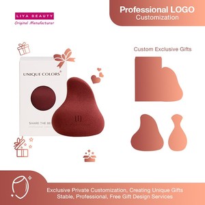 ISO ฟองน้ำแต่งหน้าขนาดเล็ก, เครื่องปั่นไฮโดรฟิลิกปราศจากน้ำยางอุปกรณ์แต่งหน้านุ่มพิเศษพิมพ์โลโก้ได้ตามต้องการ - Product Image 2