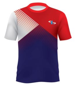 เสื้อยืดสำหรับผู้ชายเสื้อยืดผ้าโพลีเอสเตอร์ผ้า95% สแปนเด็กซ์5% สั่งทำโลโก้ได้ตามต้องการ - Product Image 2