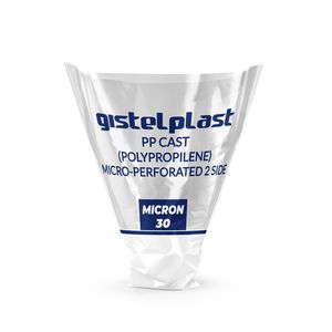 Personnalisable 60 microns micro perforé PP sacs en plastique moulé étanche à l'humidité pour 1 côté plantes et fleurs différentes tailles et couleurs - Product Image 2