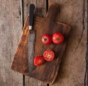 Tabla de cortar de madera estándar reversible al por mayor que combina practicidad y elegancia para adaptarse tanto al uso informal como formal - Product Image 3