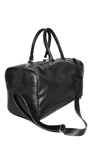 Sac de sport en cuir de luxe au design personnalisé pour les bagages du week-end Vente en gros OEM Sac de sport en cuir de haute qualité pour le voyage - Product Image 6