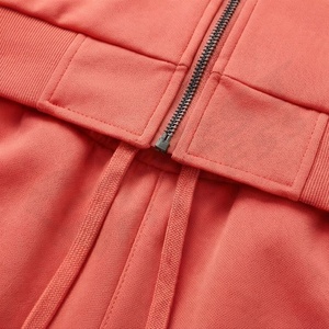 Activewear Best Selling Men's Winter Hooded Fleece Tracksuit Solid Color Breathable Lightweight Long <b>Sleeves</b> High Quality - Product Image 5