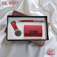 Produits tendance 2026 Nouveautés Vente en gros Porte-cartes avec porte-clés et stylo Coffret cadeau pour hommes Cadeau d'affaires d'entreprise