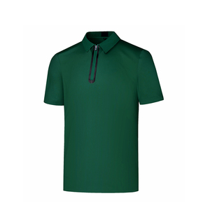 เสื้อโปโลนักกอล์ฟมีซิปเสื้อเวิร์คช้อปแบบทีมธุรกิจ - Product Image 1