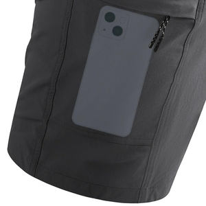 Short de jogging Cargo de course à pied d'été pour hommes de grande taille sur mesure Short d'entraînement en coton solide avec grande poche - Product Image 3