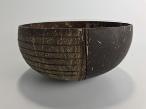 Sinh Thái Thân Thiện Với Tự Nhiên Tay Nghệ Thuật Khắc Bohemian Vỏ Dừa Bát Dùng Một Lần Hữu Cơ Nửa Số Lượng Lớn Bán Buôn Cho Bán - Product Image 3