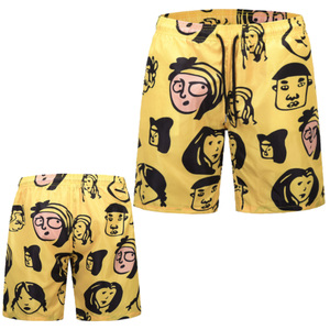 กางเกงขาสั้นผู้ชายผ้าฝ้ายพรีเมียม สไตล์ไฮสตรีท เนื้อผ้านุ่ม ใส่สบาย เหมาะสำหรับฤดูร้อน ยางยืด เหมาะสำหรับออกกำลังกาย วิ่ง และใส่ลำลอง - Product Image 1