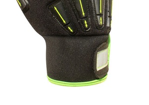 Gants de travail Sandy Nitrile Coated Cut Protection Tpr Impact Gants de sécurité Gants antidérapants résistants aux vibrations - Product Image 4