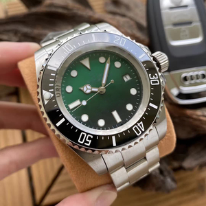 Nuovo <span class=keywords><strong>Orologio</strong></span> di Lusso da <span class=keywords><strong>Uomo</strong></span> OEM ODM, <span class=keywords><strong>Orologio</strong></span> Sportivo con Lunetta Girevole, Vetro Zaffiro GMT, Datario, <span class=keywords><strong>Orologio</strong></span> da Polso in <span class=keywords><strong>Acciaio</strong></span> Inossidabile - Product Image 6