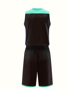 2025 Short de basket-ball adulte personnalisé taille XS respirant 100% polyester antibactérien avec couleurs personnalisables et logo imprimé - Product Image 5