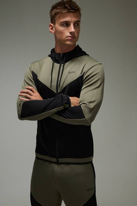 Custom Lightweight Solid Track Jacket <b>Full</b> <b>Zip</b> Breathable Windproof Sports Athletic Training Jacket - Product Image 3