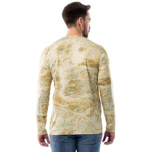 2025 OEM ODM moda diseño personalizado ropa de pesca de manga larga camisas de protección UV secado rápido hombres camisas de pesca personalizadas - Product Image 2