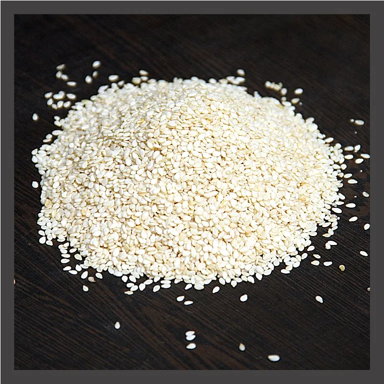Miglior qualità alimentare Premium di semi di sesamo bianco/Ellu/Nuvvulu semi con sacchetto di imballaggio disponibile presso gli esportatori in India
