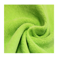 CVC velours 2mm Polyester coton fourrure tissu séchage rapide rose PK-5525 pour vêtements Textiles de maison voitures serviettes couvertures doublure canapés