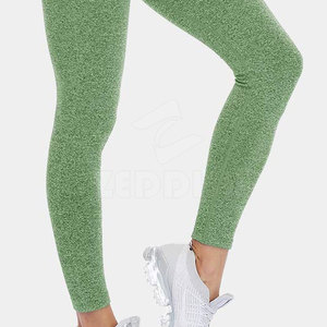 Ensemble de soutien-gorge de Legging de Sport à motif solide léger pour femmes vêtements de Fitness respirants personnalisés pour les Sports de plein air taille élastique Yoga - Product Image 4