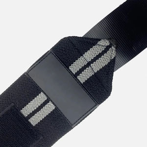 High Quality Cotton Fitness <b>Gym</b> <b>Wrist</b> <b>Support</b> Wraps Powerlifting Straps Custom Logo Breathable Lightweight Adjustable - Product Image 5