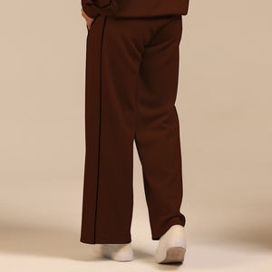 Pantalones Deportivos Holgados de Cintura Alta para Mujer, Primavera 2026, con Bolsillos, Pierna Recta, Leggings Casuales - Product Image 4