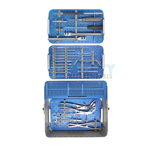 Ensembles d'instruments à fragments certifiés CE légers et réutilisables manuels en acier inoxydable sur mesure - Product Image 5