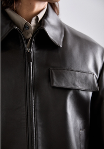 Chaquetas de cuero económicas hechas a medida de alta calidad para hombres Chaquetas de talla grande para hombres Chaquetas ecológicas a bajo precio - Product Image 3