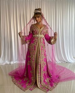 Trendy-Elegant Design of hand zardozi Embroidery on Beautiful color CAFTAN Dress with Trail On Carpe Fabric for wedding=2025 - Product Image 1