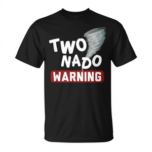 Camiseta de Cumpleaños TwoNADO Tornado Watcher Chaser, Regalo Promocional Divertido y Funcional para Amantes de la Observación de Tornados - Product Image 3