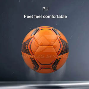 Ballon de football imprimé avec logo personnalisé, parfait pour les promotions des équipes scolaires, des clubs et des événements sportifs - Product Image 2