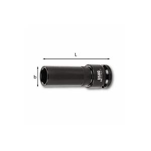 Long 1/2'' <b>Impact</b> Hexagonal <b>Sockets</b> with Thin Walls USAG Product Category <b>Socket</b> - Product Image 1
