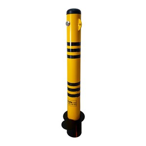 Poste de estacionamiento con anclaje sobresaliente y bloqueo, con sistema de elevación para estacionamiento, juego de 2 barreras - Product Image 5