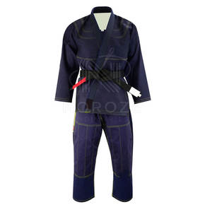 Venta al por mayor 2025 Jiu Jitsu Kimono 100% algodón artes marciales uniforme competitivo tarifa de venta - Product Image 3
