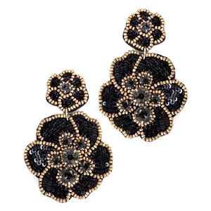 Pendientes de Moda Clásicos con Cuentas Bordadas de la India, Hechos a Mano, Color Personalizado, Regalo para Fiestas, para Mujeres y Niñas - Product Image 2