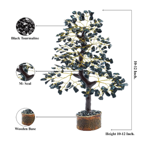 Vente en gros d'agate naturelle obsidienne noire agate: arbre de pierre précieuse: arbre d'argent: artisanat de cristal: pierre de guérison reiki: décoration de la maison - Product Image 3