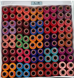 Fil de polyester filé de haute qualité pour les coutures sans couture dans la couture industrielle de vêtements et les utilisations textiles - Product Image 2